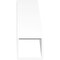 Ekena Millwork 5 1/2-in. W x 14-in. D x 14-in. H Traditional Architectural Grade PVC Knee Brace BRCP055X14X14TRA - alternate 3